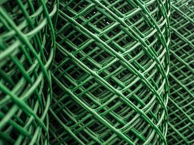 Сетка сварная н/у ПВХ (зеленая) ЛЕПСЕ-Люкс 100х55, 1,8, 1800х20000