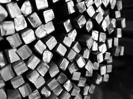 Стальной квадрат горячекатаный Ст3, 12х12