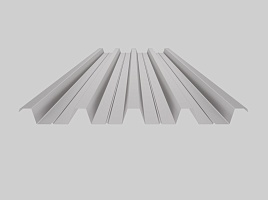 Оцинкованный профнастил Н60-845, 1 мм