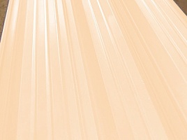 Окрашенный профнастил С8-1150, 0,45 мм, бежевый