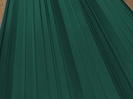 фото 1 - окрашенный профнастил с8-1150, 0,5 мм, зеленый мох